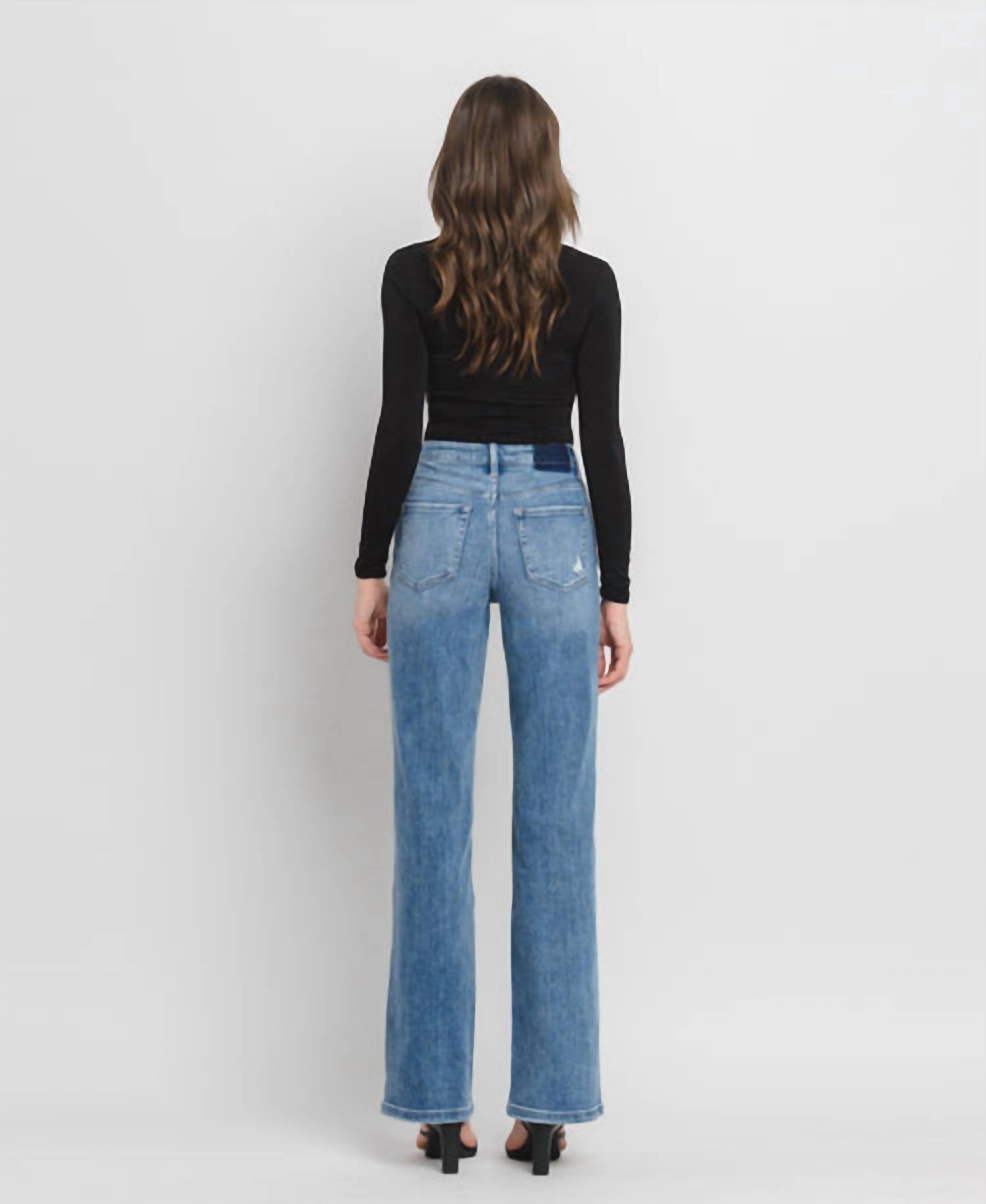 Vervet By Flying Monkey - Leslie Vintage High Rise Jean
