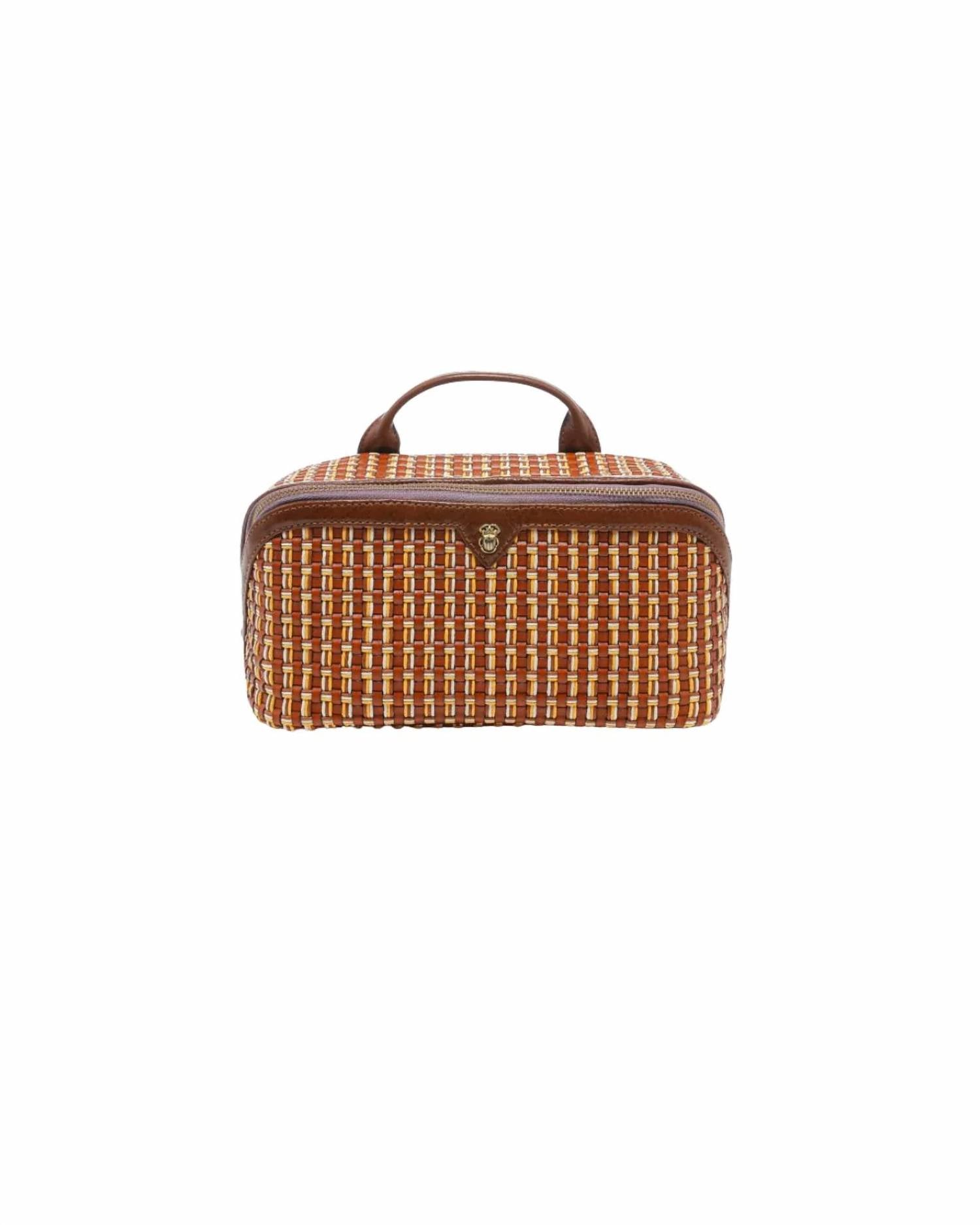 Clare V. - Women's Fusealis Woven Leather Charlotte Case