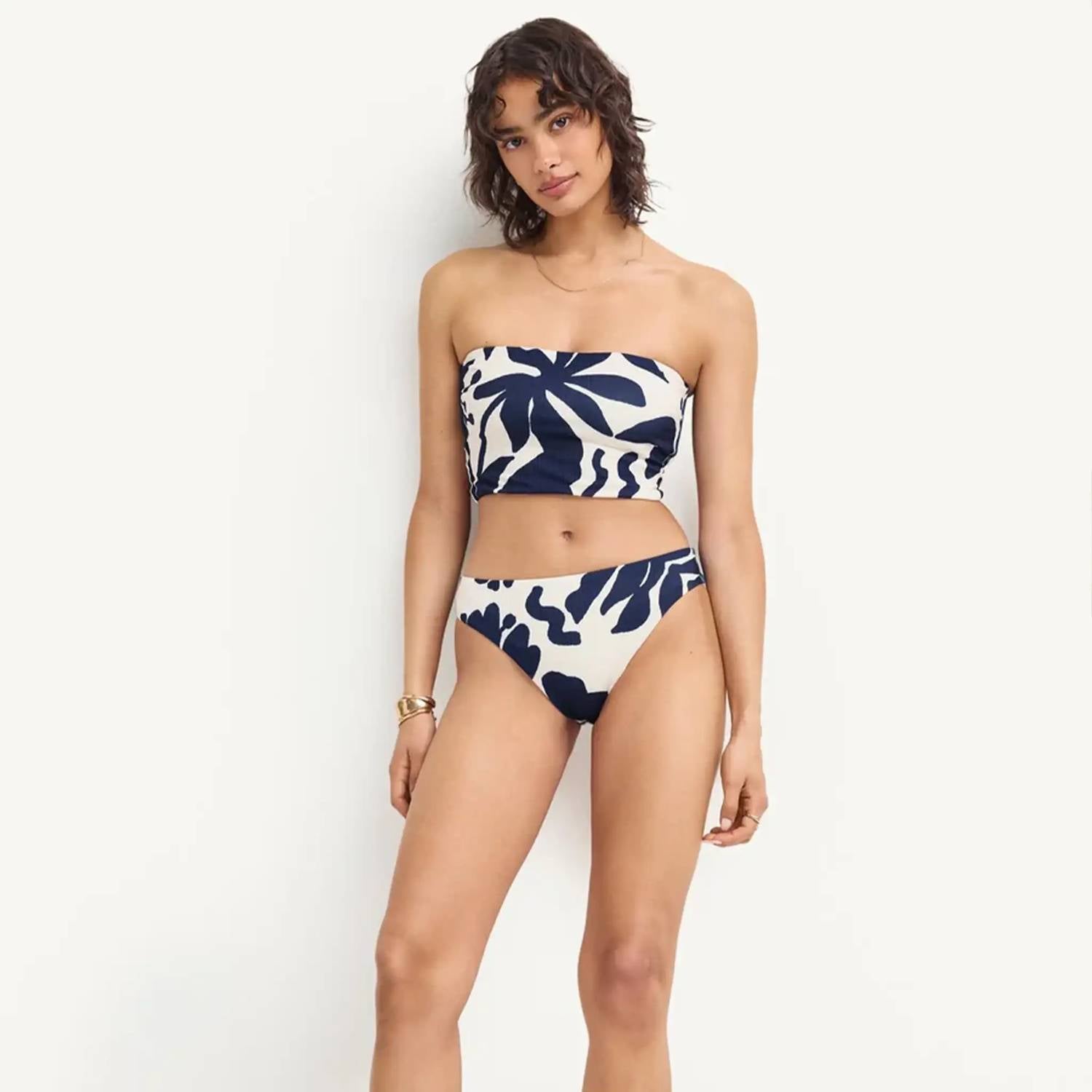 Vitamin A - Cali High Leg Full Bikini Bottom
