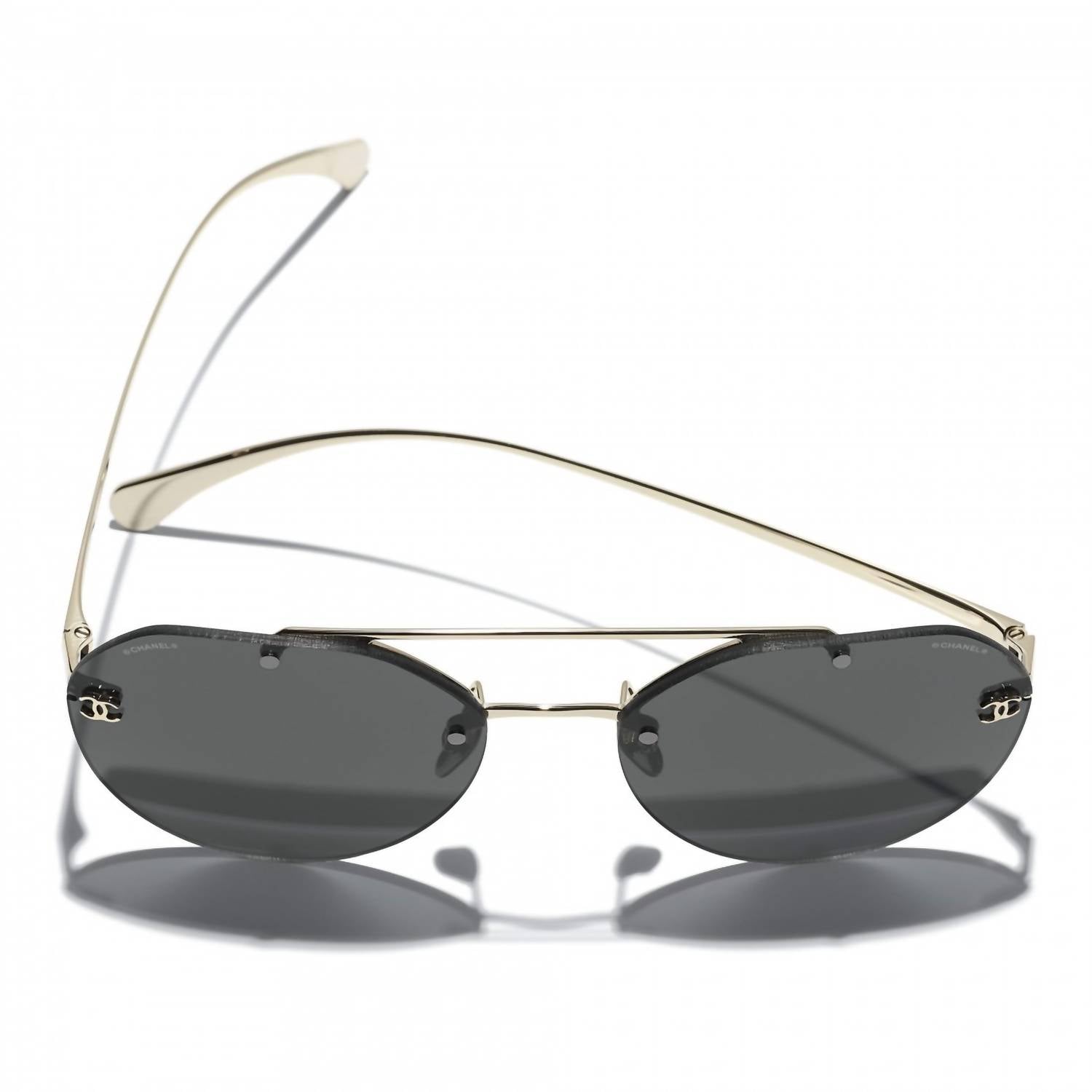 Chanel - Aviator Non Polarized Sunglasses 4272t - C395s4