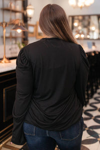 A Little Puff In Your Sleeve Blouse