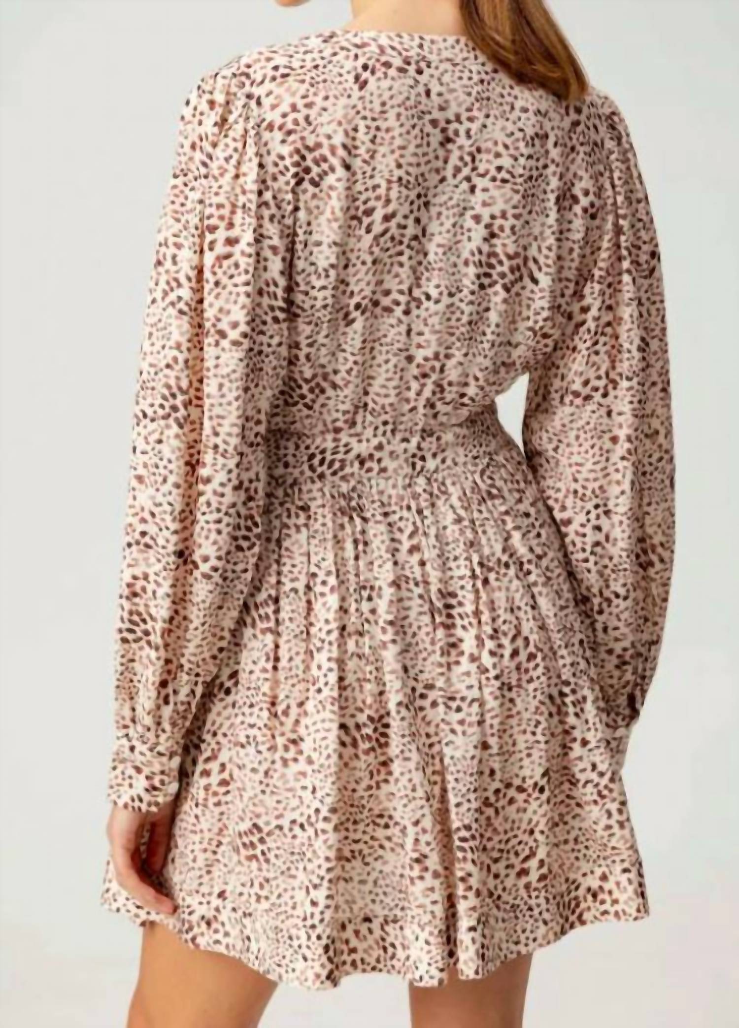 Sundays - LEOPARD PRINT FLORA DRESS