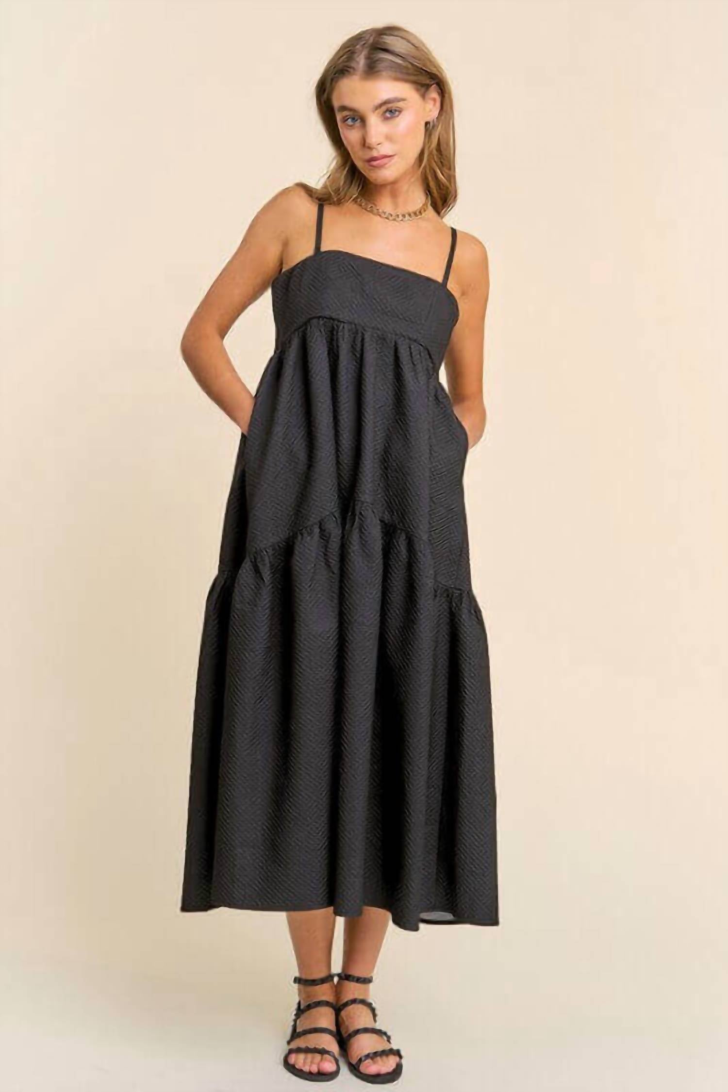 J.Nna - Gloria Textured Dress