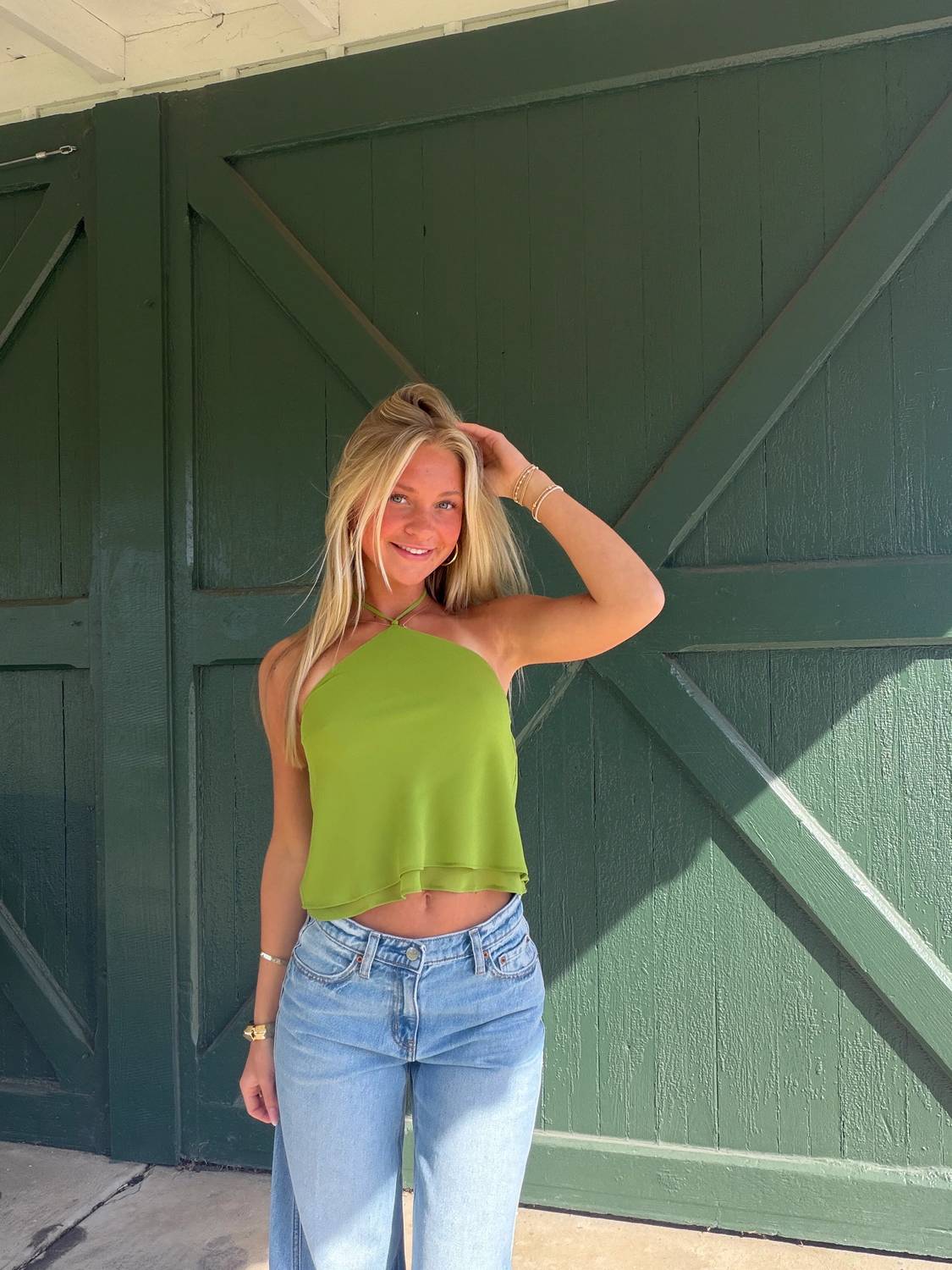 Nia - Xselva Halter Top