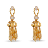 Lele Sadoughi - Women's Chateau Rope Tassel Earrings