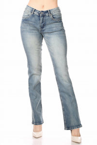 Bus Stop - My Rights™ Distressed Jean