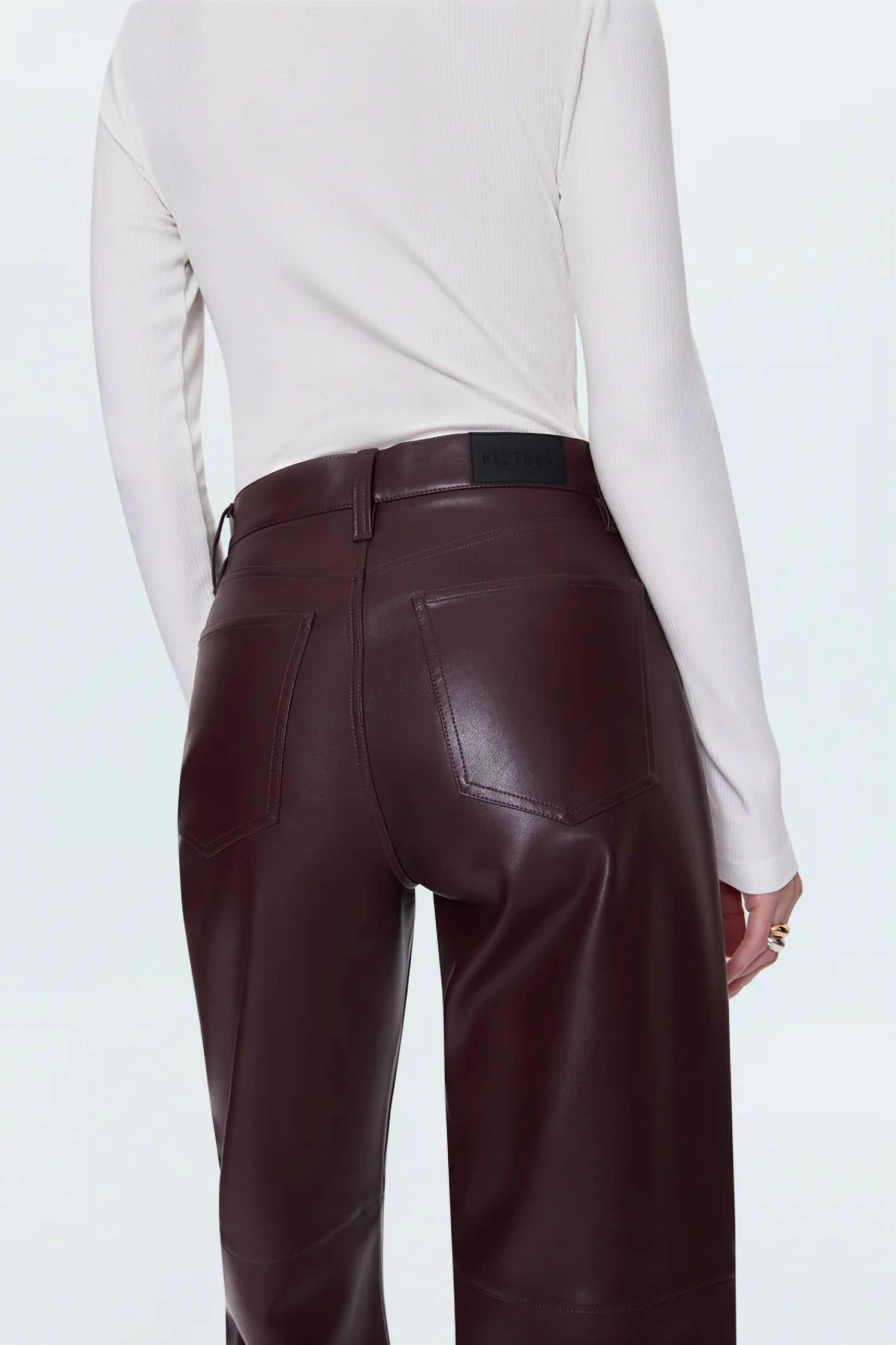 Pistola - Jett High Rise Bowed Straight Pant