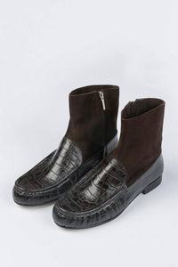 Cordera - Women's Loafer Rama Crocodile Boot