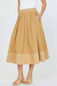 Current Air - Women's Golden Hour Eyelet Skirt