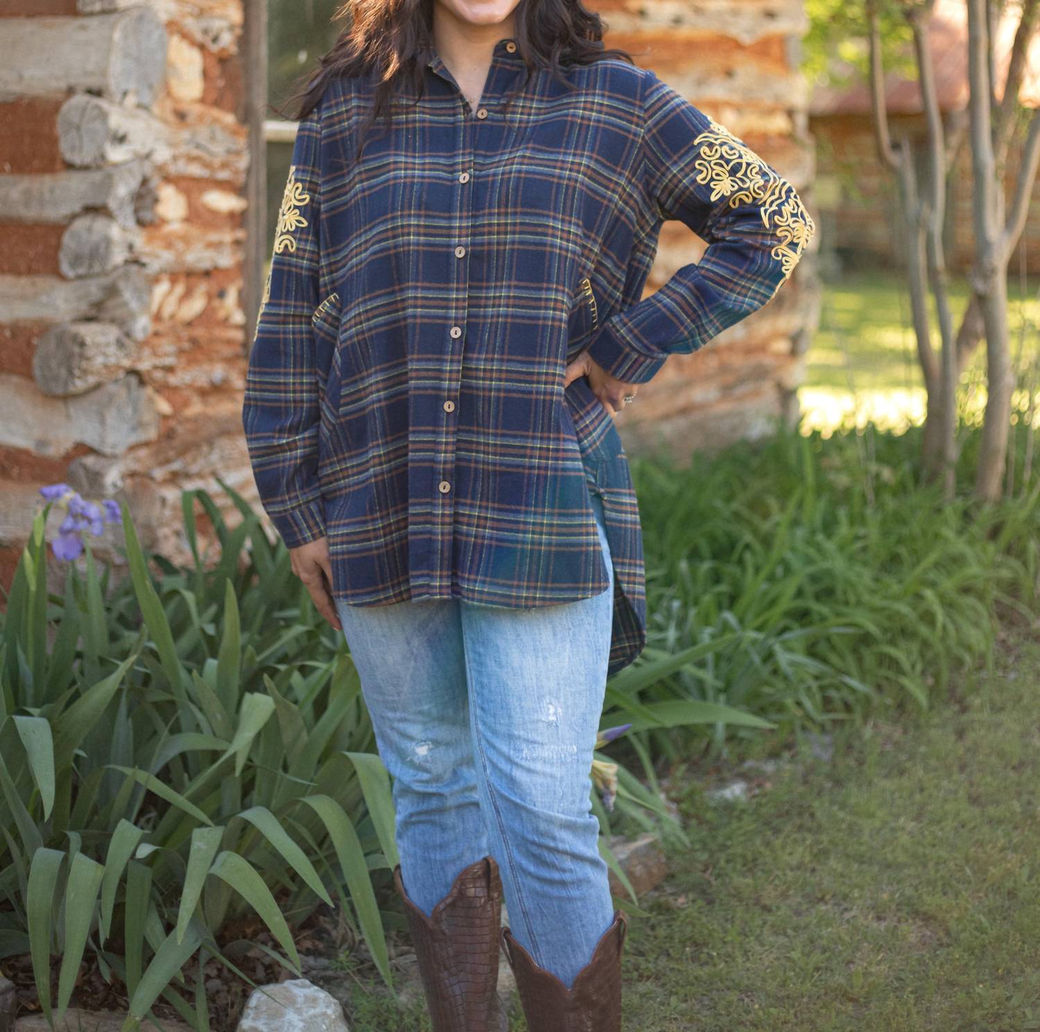 Layerz Clothing - Diane Button Up Top