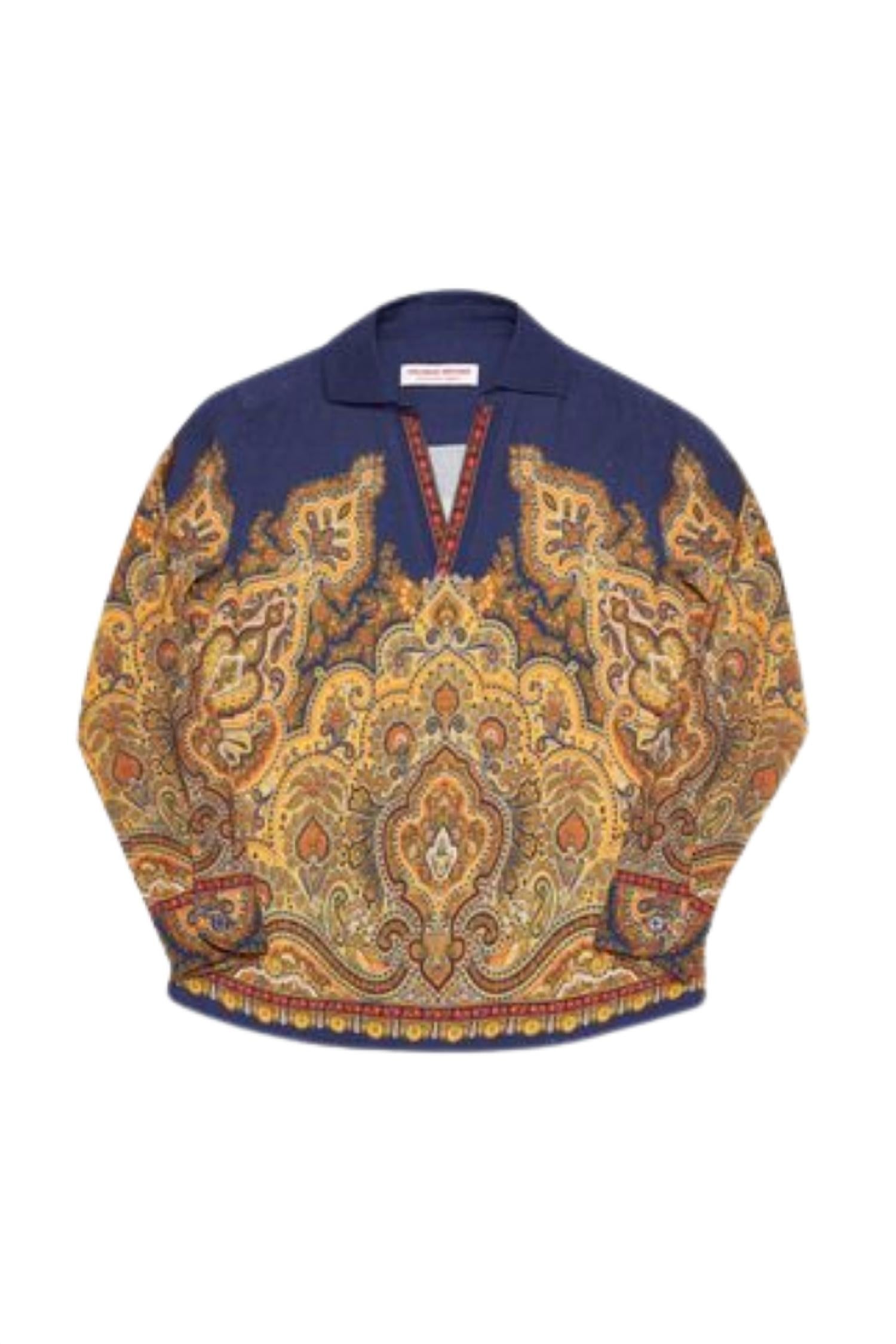 Orlebar Brown - Boy's Rhys Mystique Paisley Shirt
