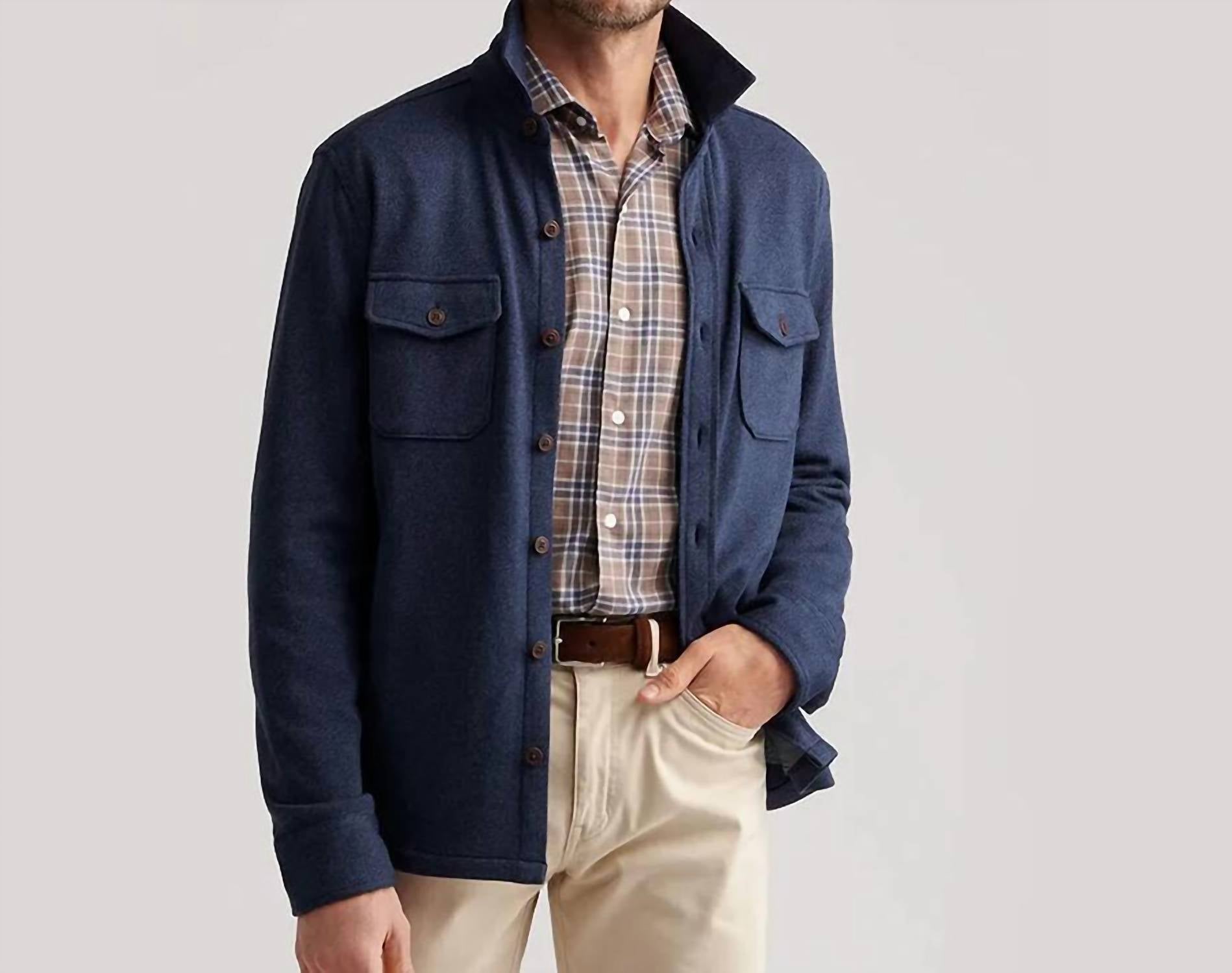 Peter Millar - Crown Sweater Fleece Shirt Jacket