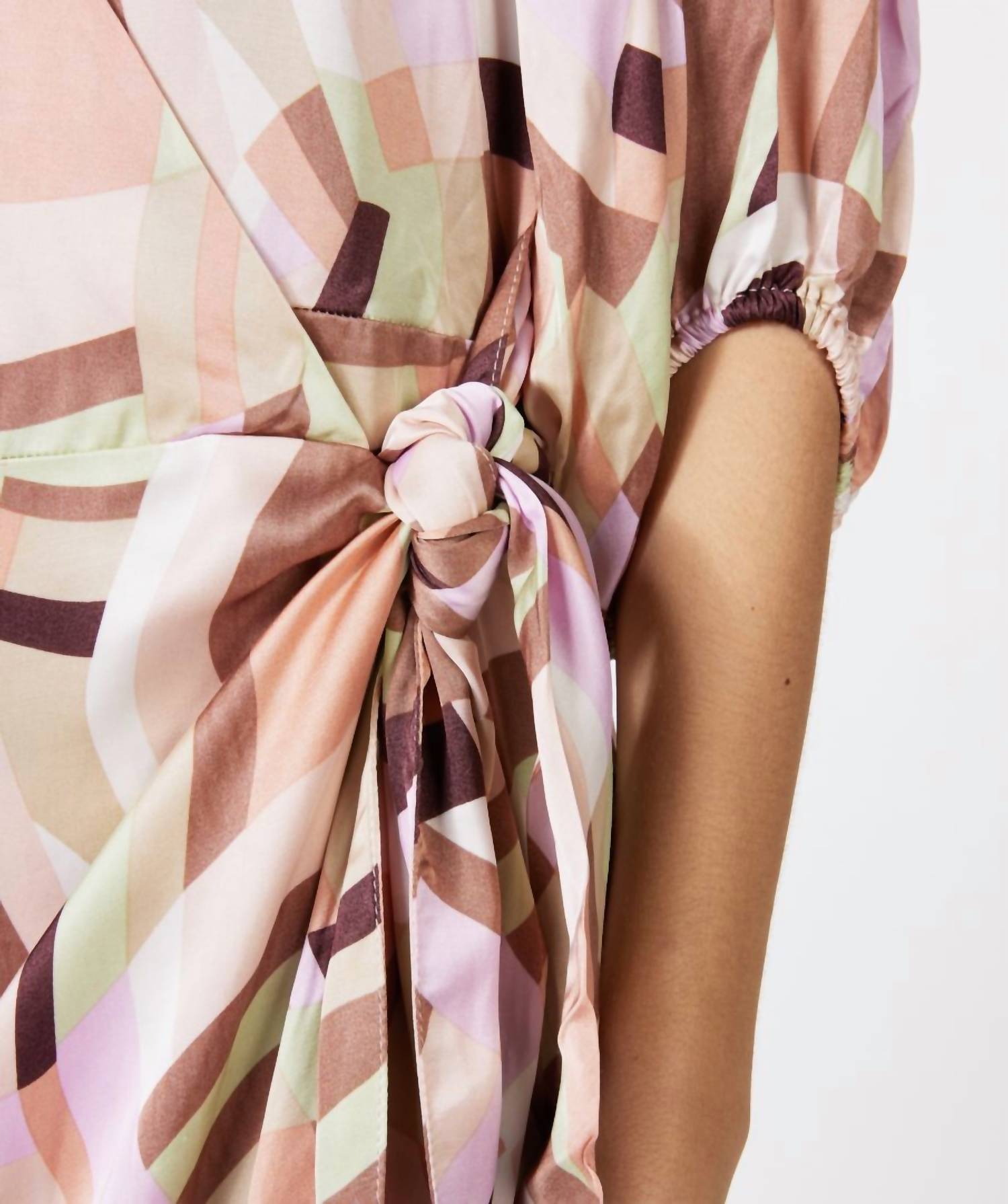 Esqualo - Gena Geometric Overlay Dress