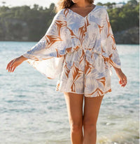 Tribal - Cayman Tie Back Romper