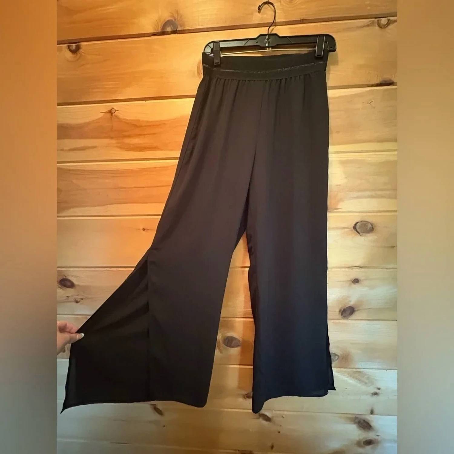 Lola & Sophie - Jersey Waistband Wide Leg Pants