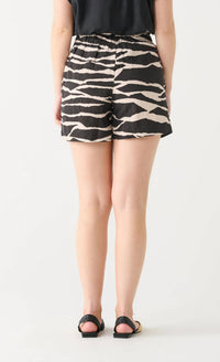 Black Tape - Women's High Waist Pull On Shorts