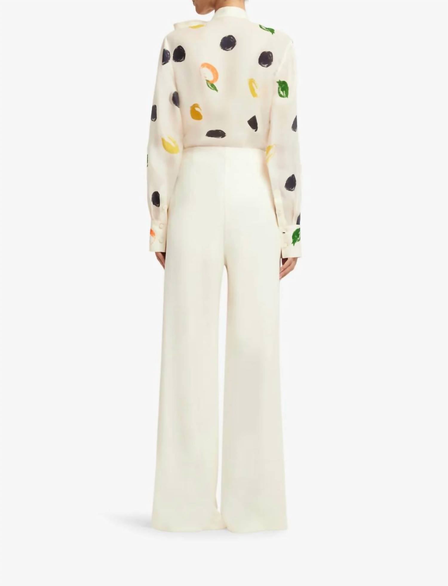 Leo Lin - Cora Bow Blouse