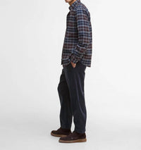 Barbour Kyeloch Tailored Shirt in midnight oak tartan - women's shirt - alternate view