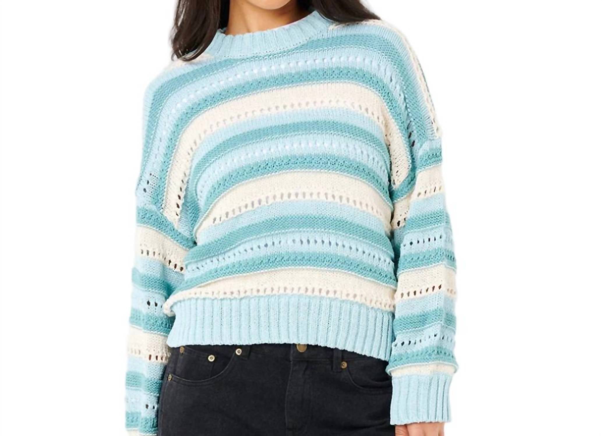 Ripcurl - Women's Neon Isles Cotton Stripe Knit Top