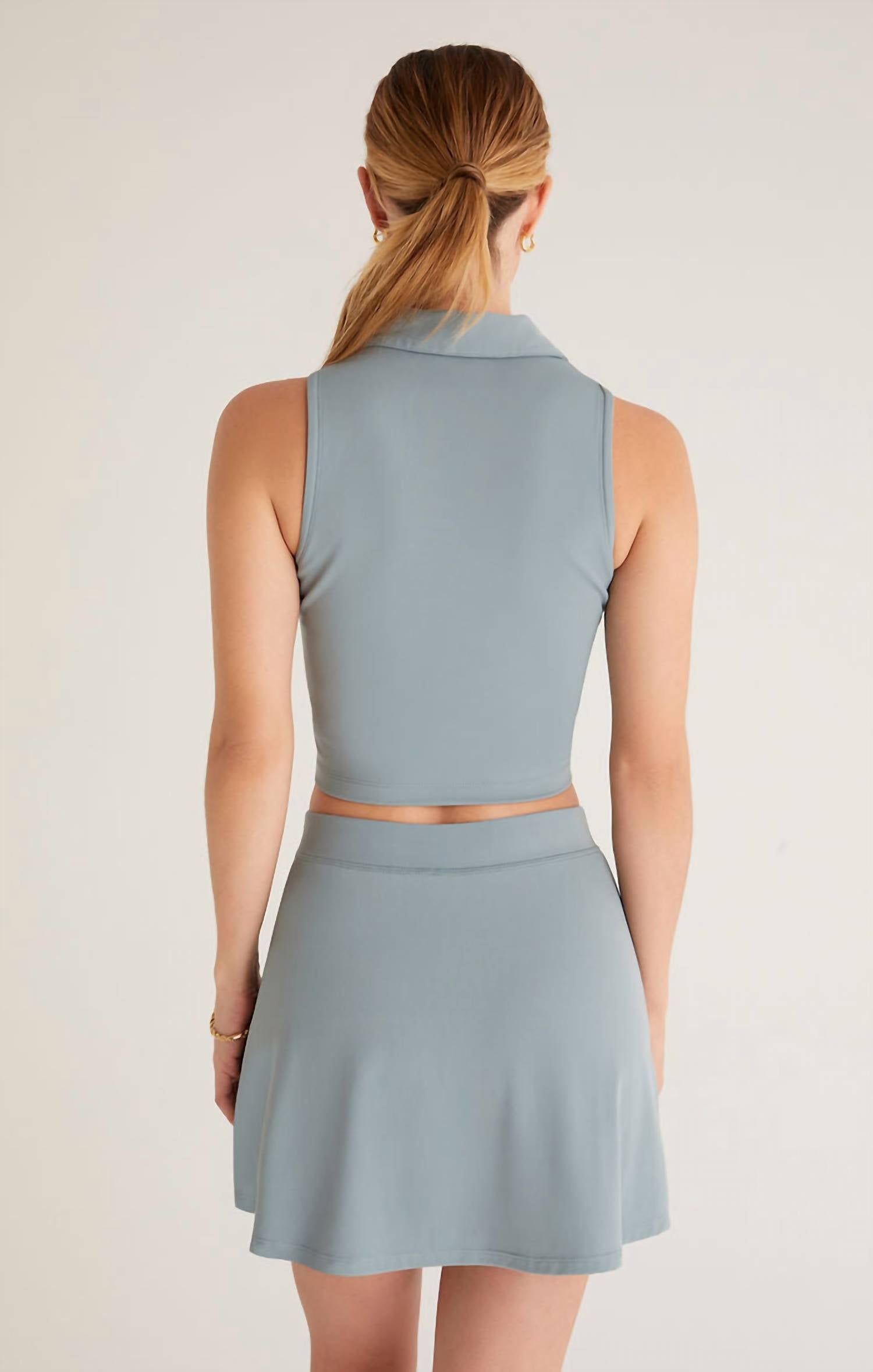 Z Supply - Sage Ash Hit The Court Skort