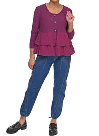 Tulip Clothing - Cherub Scoop Neck Cardigan