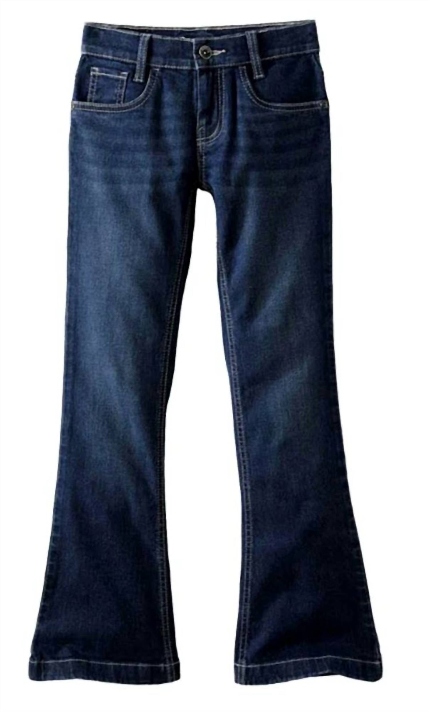 Cruel Girl - Girls' Violet Dark Stone Trouser Jean