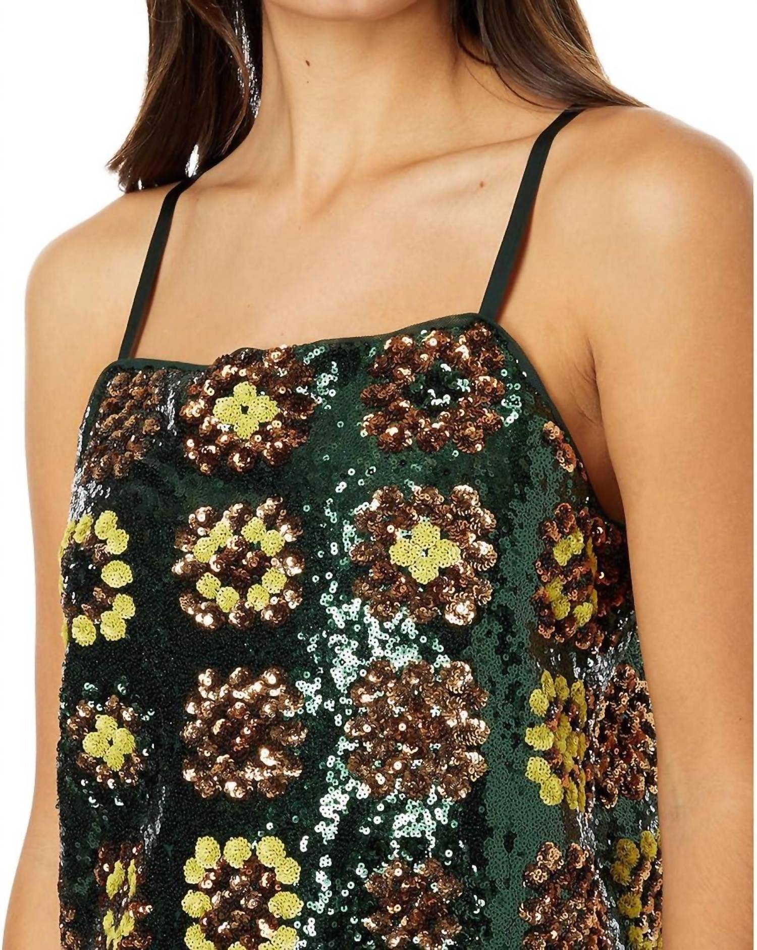 Gemini Sequin Mini Dress