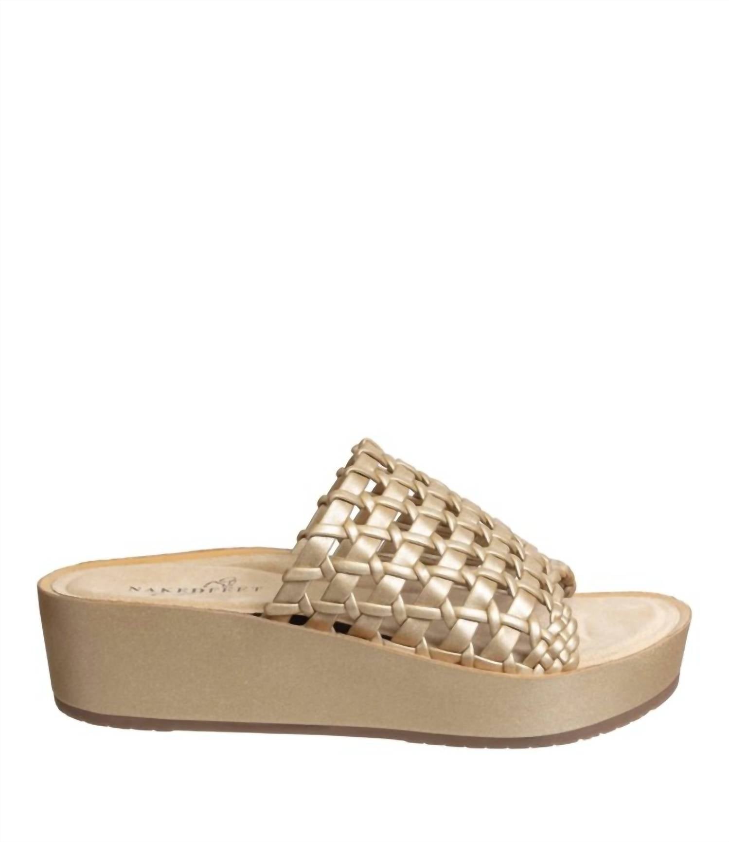 Naked Feet - Women's Cyprus Platform Sandals