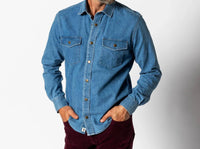 Duck Head - Clyde Denim Snap Shirt