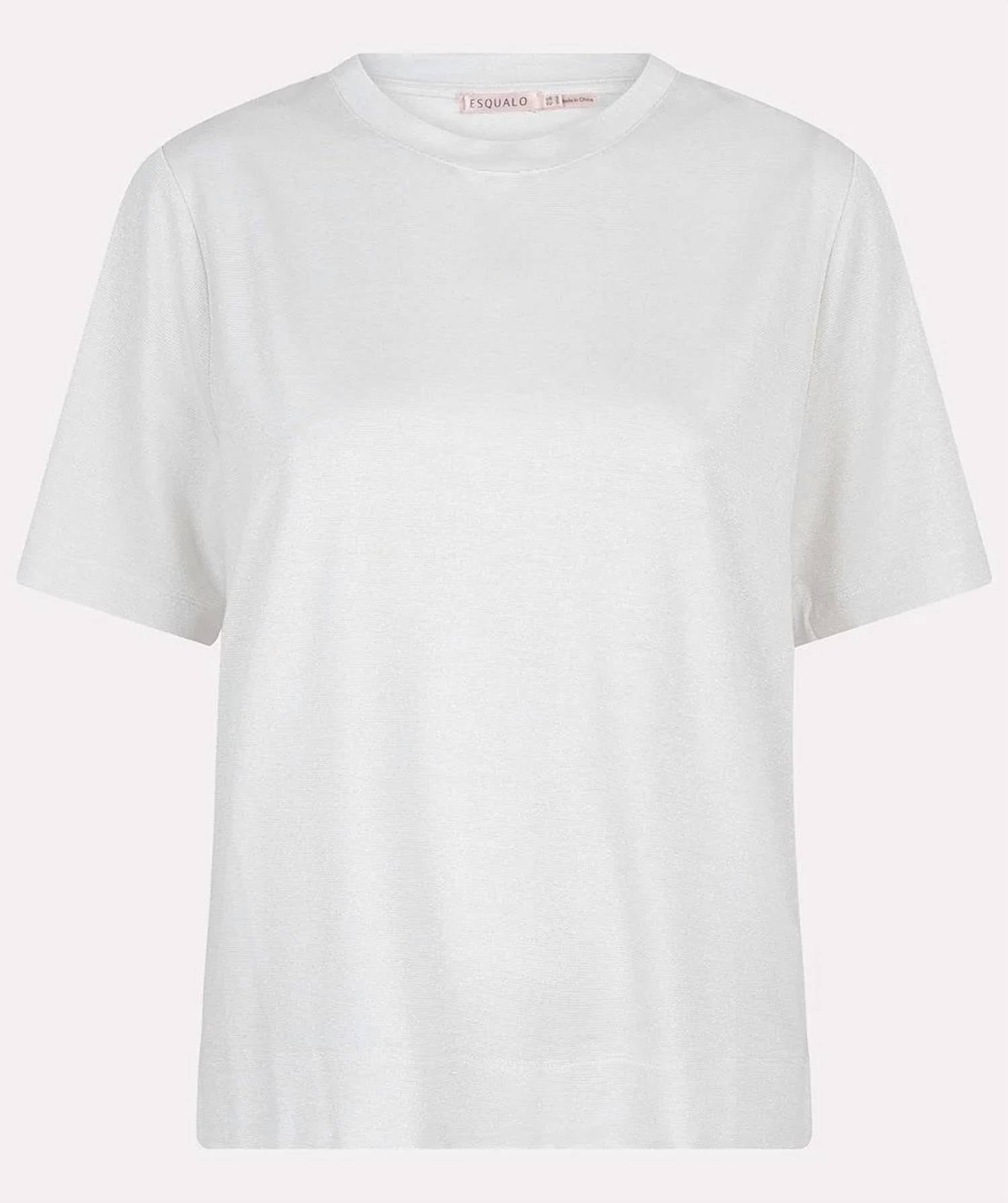 Esqualo - Samia Short Sleeve Wide Fit Lurex T-shirt