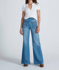 Askk Ny - London Wide Leg Flare Jeans