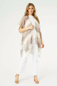 Coco + Carmen - Oriana Stripe Ruana