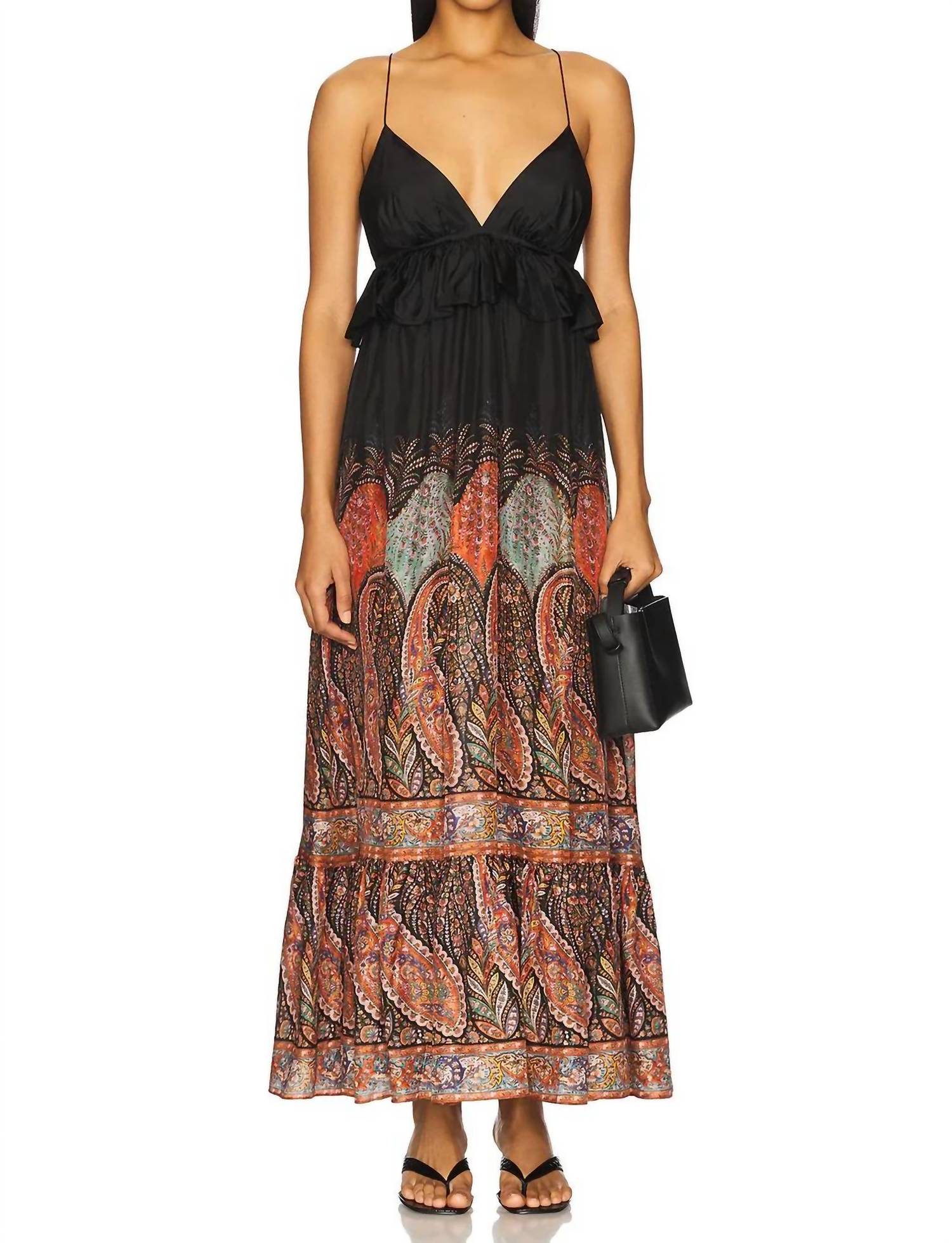 Zimmermann - Rhiannon Ruffle Midi Dress