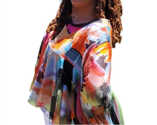 Made In Italy - Exquisite Silk Statement Blouse