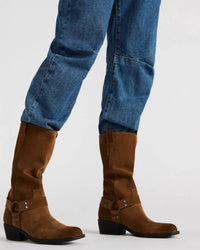 STEVE MADDEN Women's Ruskin Suede Boots in chestnut - women's shoe - view 6