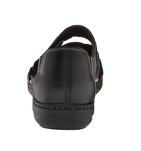 Clarks Women's Laurieann Holly Sandal in black leather - women's sandal - view 5