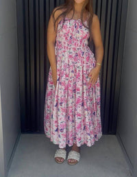In February - Floral Midi Dress