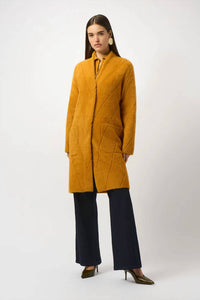 Joseph Ribkoff - FEATHER YARN SWEATER KNIT COAT