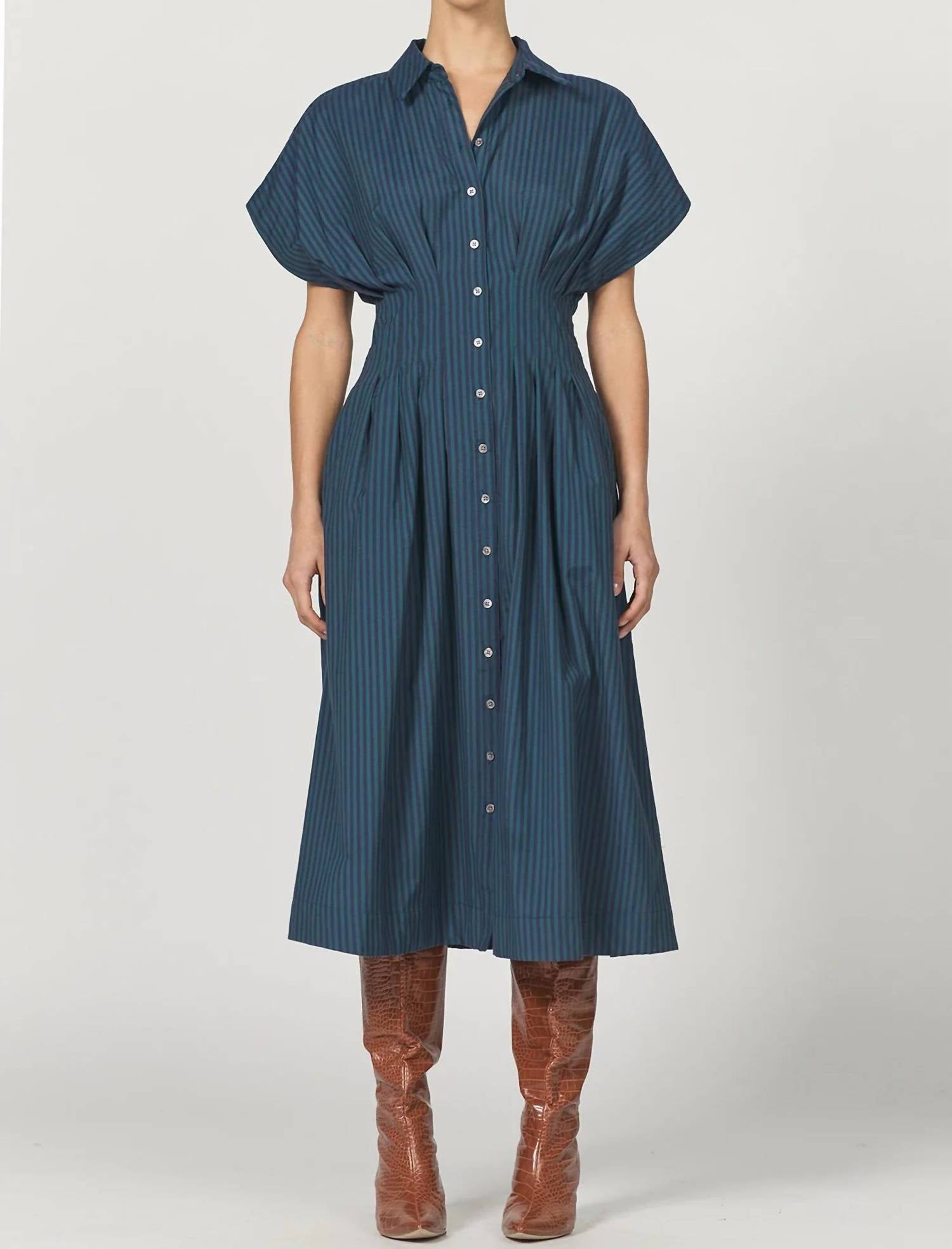 Dear John Denim - Plisse Midi Dress