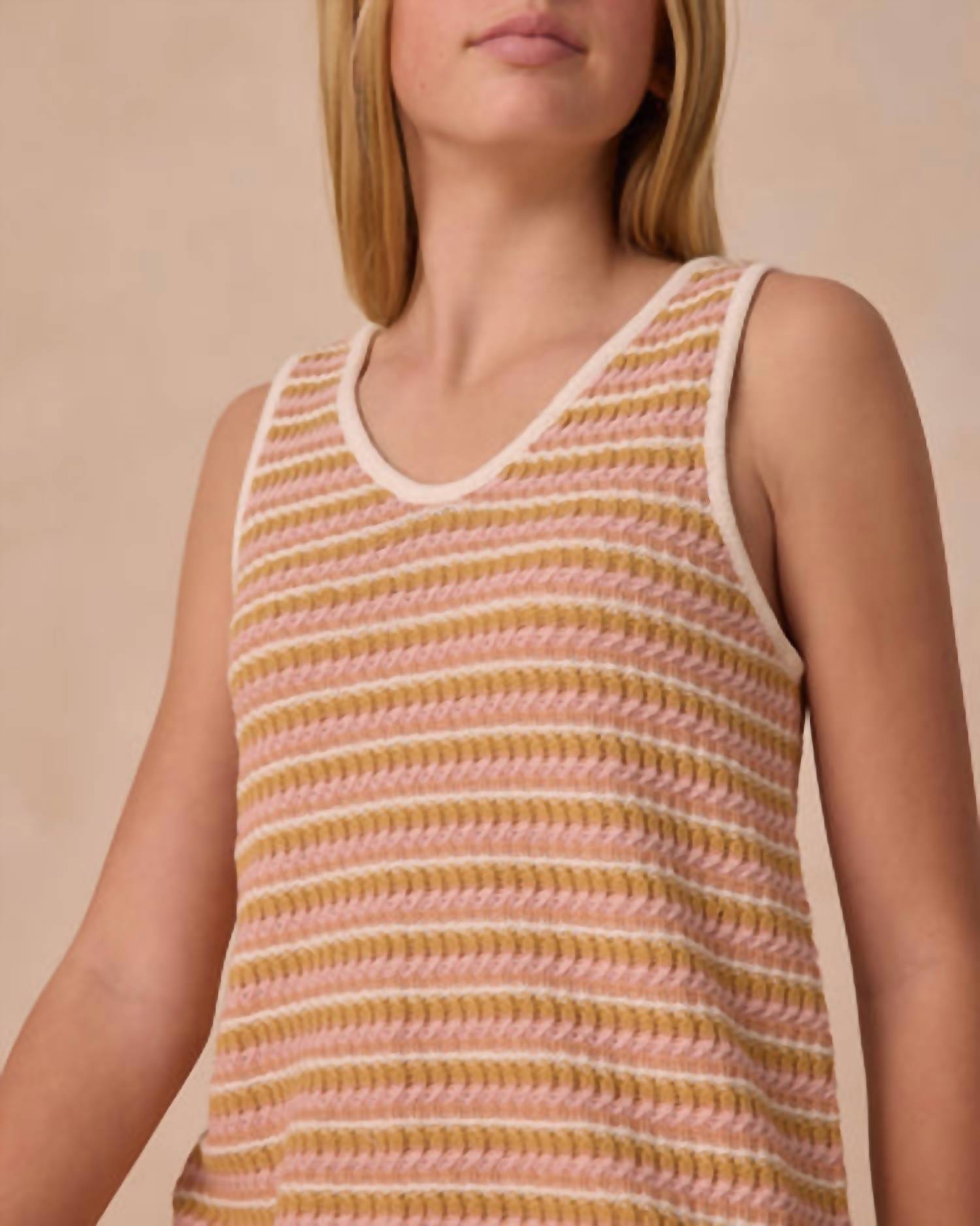 Rylee + Cru - Girls Crochet Tank Mini Dress