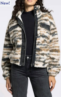 Thread & Supply - Leona Fluffy Faux-shearling Jacket