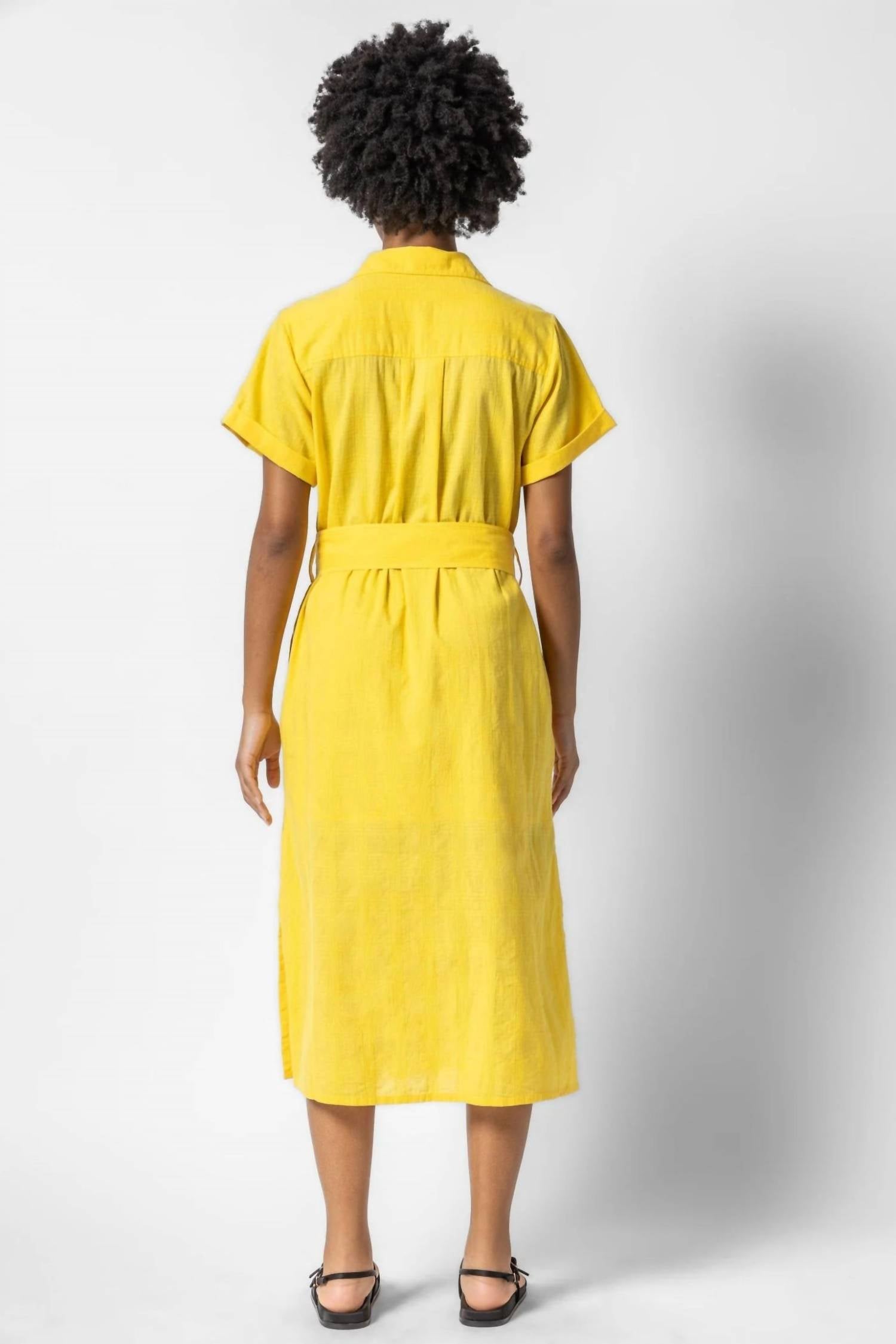 Lilla P - Belted Shirt Dress