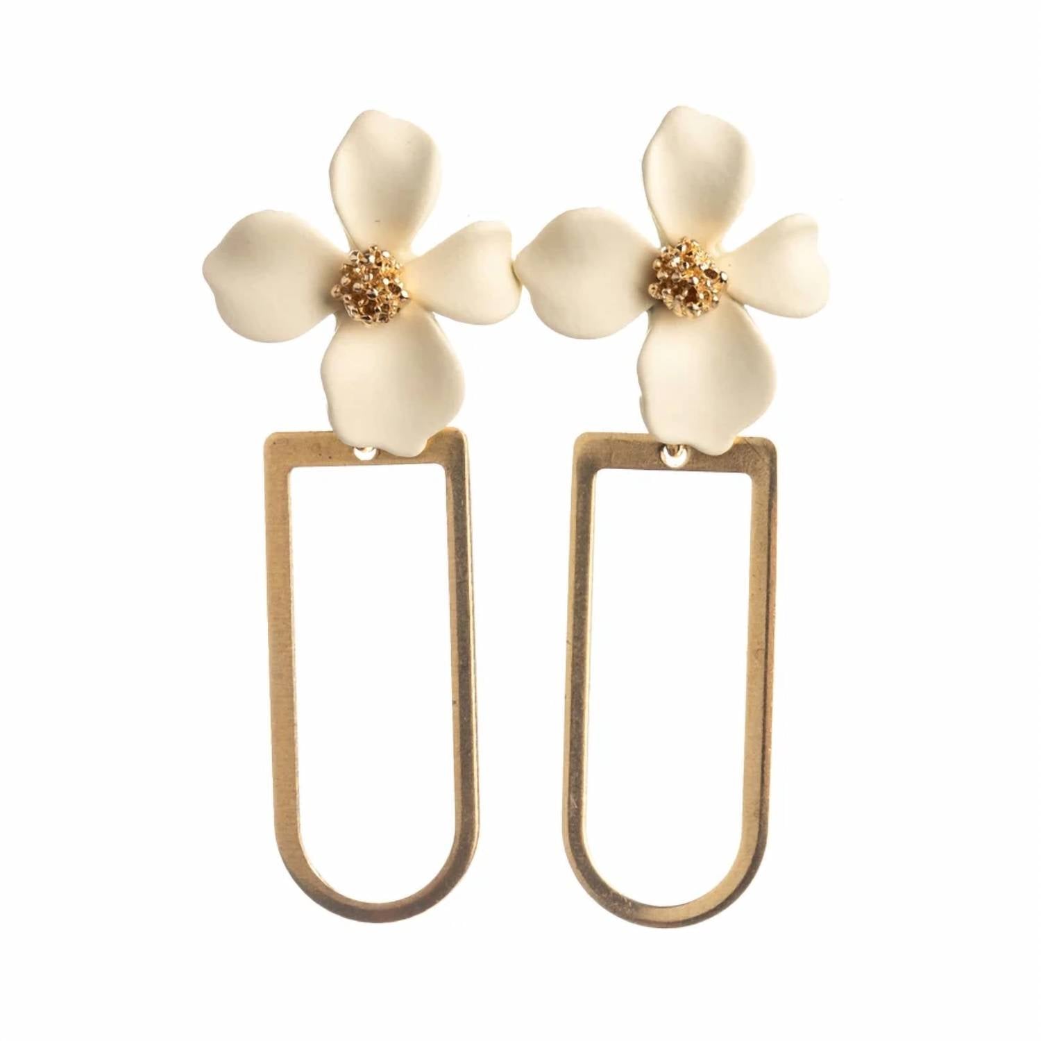 River Rowan - Women's Harlow Floral Earrings