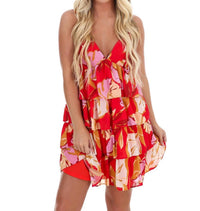 Flying Tomato - Sunkissed Print Mini Dress