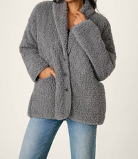 Pj Salvage - Luxe Faux Shearling Cardigan
