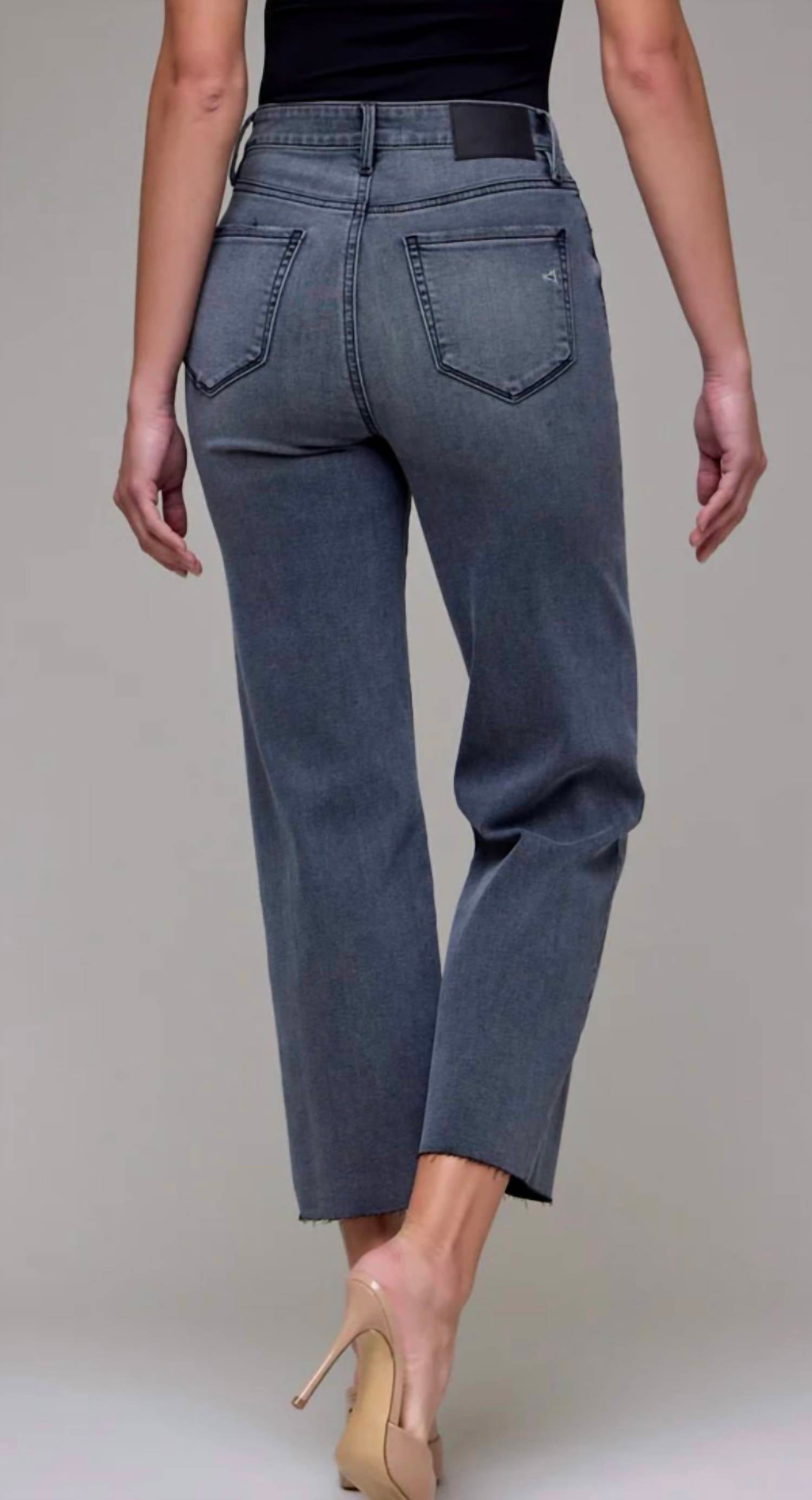 Hidden - Tracey High Rise Straight Leg Jeans