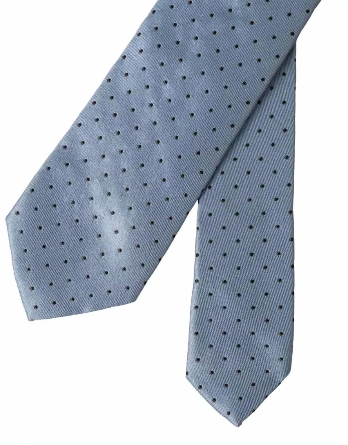 Dolce & Gabbana - Polka Dot Silk Adjustable Tie