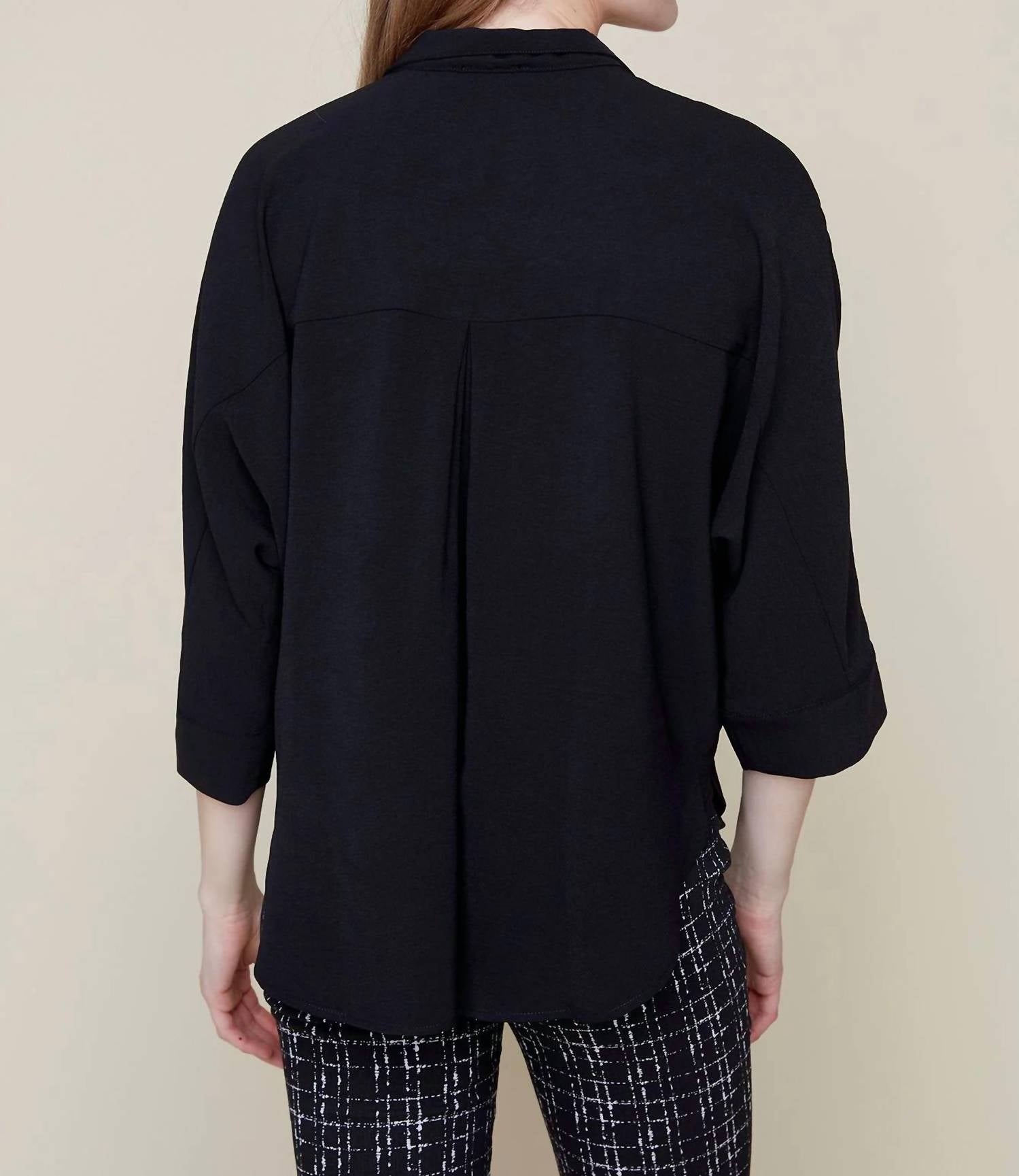 Renuar - Button Easy Blouse