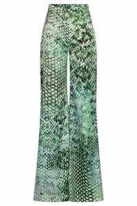 Silvia Tcherassi - Andie Silk Stretch Wide Leg Pants