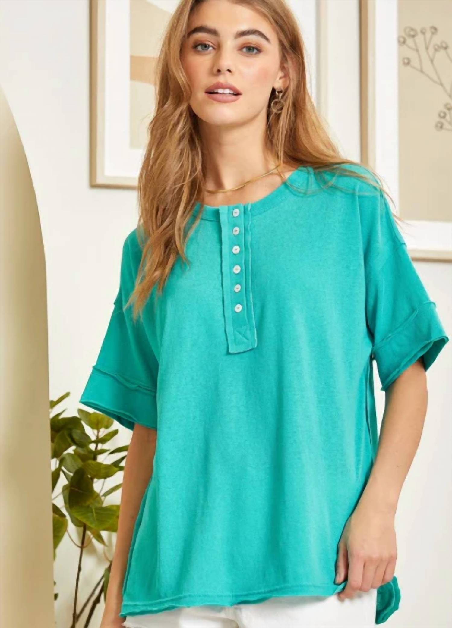 Andree By Unit - Casual Button Down Top